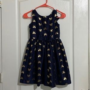 Navy blue dress